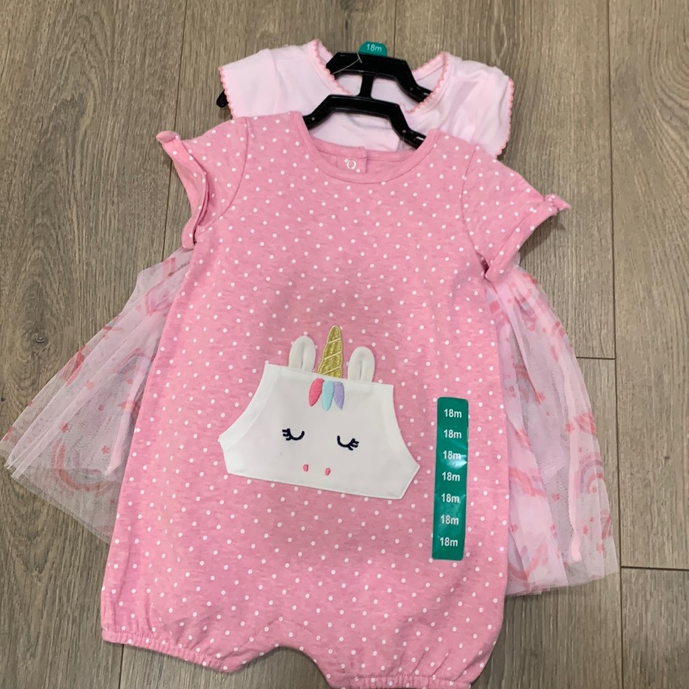 Dress and romper set